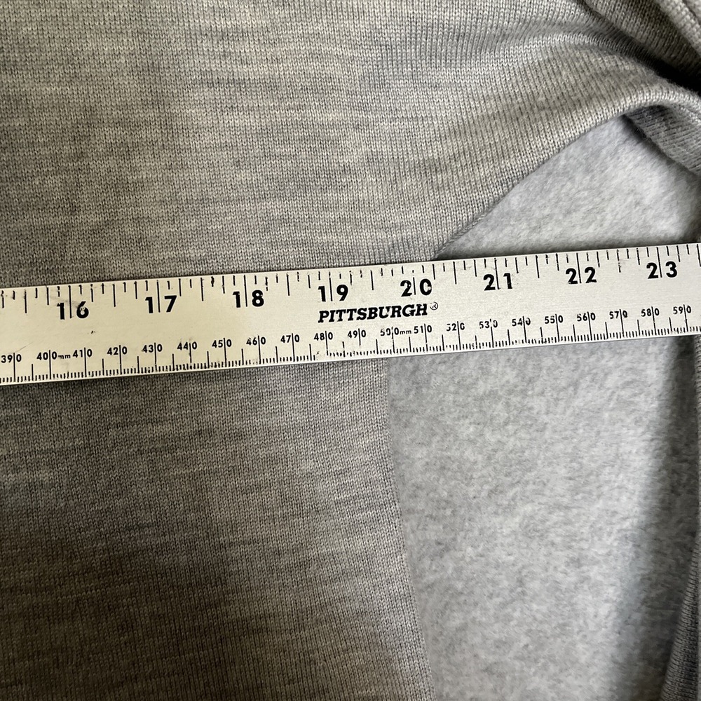 Talbots Merino Wool Tunic Sweater Gray Pockets Womens S Quiet Luxury Lagenlook - Picture 7 of 10